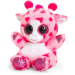 KEEL TOYS SF6561 ANIMOTSU GIRAFFA ROSA CM.15