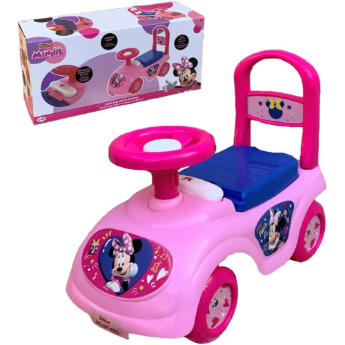 PRIMIPASSI CAVALCABILE MINNIE CON con volante conn gioco telefono removibile- 35726 - 1 ANNO+