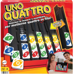 CARTE UNO VERSIONE QUATTRO, UNO Quattro - Combina l'abilità di abbinare il colore o il numero alla sfida di posizionare quattro tessere in fila