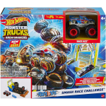 MATTEL HOT WHEELS PISTA MONSTER TRUCK, Arena degli Scontri Sfida Collisione Acrobatica ASS. HNB87