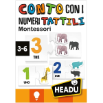 HEADU IT55089 CONTO CON I NUMERI TATTILI MONTESSORI