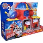 PAW PATROL FIRE RESCUE Stazione dei Pompieri, con Personaggio Marshall, Camion dei Pompieri