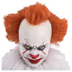 CARNIVAL TOYS 02277 MASCHERA- PARRUCCA CLOWN CATTIVO CON CALOTTA