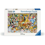 RAVENSBURGER 17432 PUZZLES Mickey l'Artista 5000 PEZZI, per Adulti e Ragazzi, Idea Regalo per Lei o Lui, 153x101 cm 