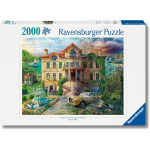 RAVENSBURGER 17464 PUZZLES 2000 PEZZI  La Villa Attraverso I Secoli , Rompicapo Adulti E Bambini Dai 14 Anni In Su, Misure 98x75cm