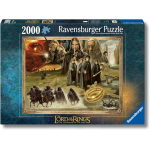 RAVENSBURGER 16927 PUZZLES 2000 PEZZI  Il Signore Degli Anelli, Rompicapo Adulti E Bambini Dai 14 Anni In Su, Misure 98x75cm