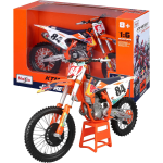 MAISTO 32228 RED BULL MOTO KTM 450 S - SCALA 1/6 39.4 X 16 X 24.8 Cm