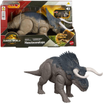 MATTEL JCB81 JURASSIC WORLD REBIRTH La Rinascita NASUTOCERATOPS  Ruggito Selvaggio - 4 ANNI+
