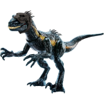MATTEL HKY11 JURASSIC WORLD INDORAPTOR, Cerca e Attacca, con attrezzatura di tracciamento e 3 funzionalità di attacco, 4 ANNI+