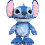 JUST PLAY 12284 Stitch da 43 cm, oltre 100 suoni e reazioni, giocattoli per bambini dai 3 anni