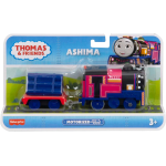 THOMAS & FRIENDS Ashima locomotiva motorizzata a pile con vagone merci