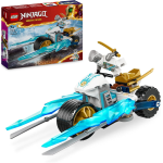 LEGO 71816 NINJAGO Moto di Ghiaccio di Zane, Veicolo Giocattolo con Lame Mobili, Gioco d'Azione per Bambini e Bambine 7 Anni 