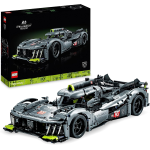 LEGO 42156 TECHNIC PEUGEOT 9X8 24H Le Mans Hybrid Hypercar, Iconico Modellino di Auto da Corsa per Adulti da Costruire