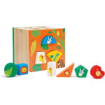 SEVI 88054 GIOCO A INCASTRO, Costruzioni e Giocattoli. Regalo di Natale e Compleanno per Bambini - 12 MESI +