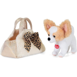 TRUDI 56080 Cane Animalier Fashion Bag | Animali peluche idea regalo | 17x20x11 cm taglia XS 