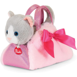 TRUDI 56081 Gatto Pink Fashion Bag | Animali peluche idea regalo | 15x20x11 cm taglia XS |