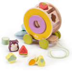 SEVI 83133 Trainabile Criceto (8 pz) Sevi | Giochi in legno educativi bambini 0+ 1+ 2+ | 23x20x13cm 