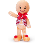 TRUDI 29363 Omino Pan di Zenzero Zeno Soggetti Natalizi in Peluche, Decorazioni Albero di Natale | 30x45x12cm Taglia XL