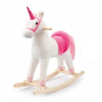 GIOCHERIA GGI250141 UNICORNO A DONDOLO, CON SUONI REALISTICI - DIM.73X28X70 CM.