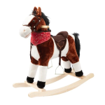 GIOCHERIA GGI250142 CAVALLO A DONDOLO, CON SUONI REALISTICI - DIM.73X28X70 CM.
