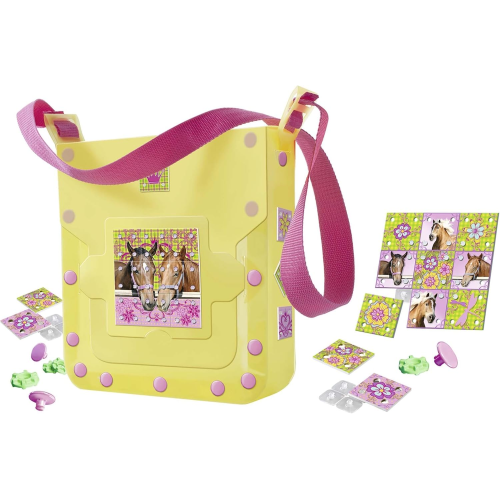 Ravensburger Italy 18653 - Click & Stile Borsa a Tracolla Cavalli