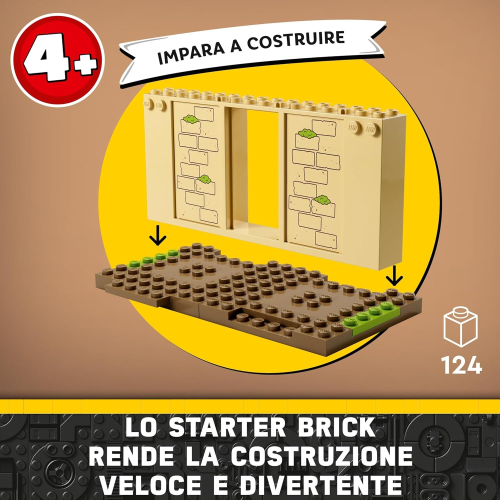 LEGO 75358 STAR WARS Tempio Jedi su Tenoo con Maestro Yoda