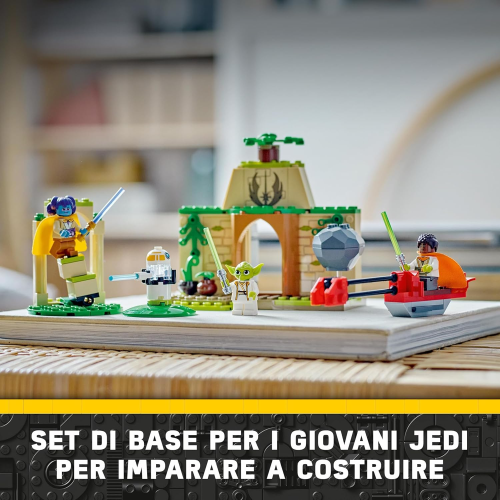 LEGO 75358 STAR WARS Tempio Jedi su Tenoo con Maestro Yoda