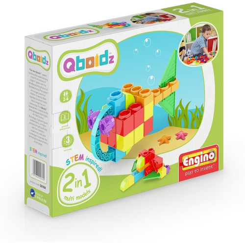 ENGINO QB02B- COSTRUZIONI 2 IN 1 - 3/6 ANNI