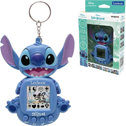 LEXIBOOK POS250125 STICH MY BEST FRIENDS CONSOLLE INTERACTIVE,  gioco portatile