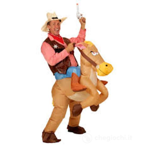 WIDMANN TU-75504 COSTUME ADULTO COWBOY A CAVALLO TAGLIA UNICA