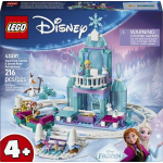 LEGO 43281 Disney Princess- Castello di ghiaccio di Elsa e avventura sulla neve