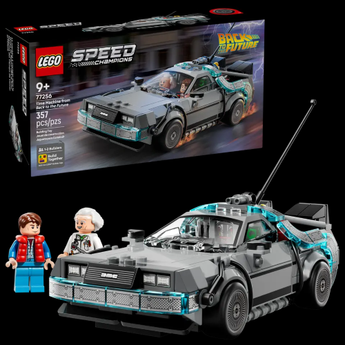LEGO 77256 SPEED Champions Macchina del tempo di Ritorno al futuro
