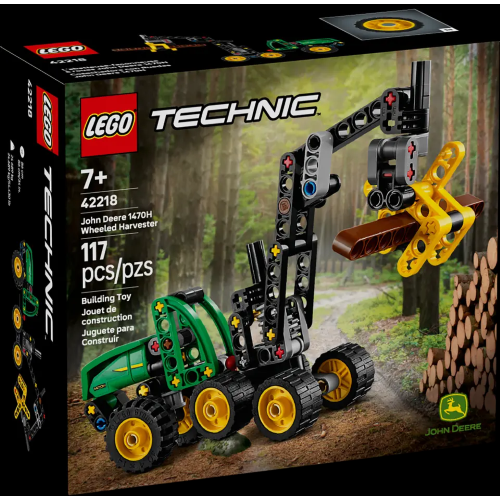 LEGO 42218 Technic Mietitrebbia gommato John Deere 1470H