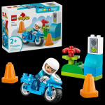 LEGO 10471 DUPLO Motocicletta blu della Polizia