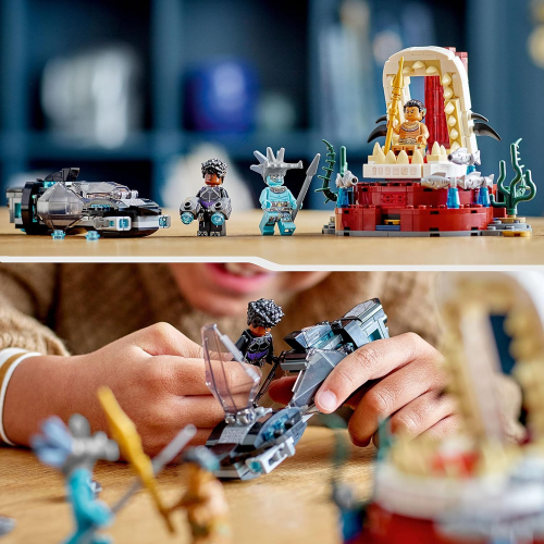 LEGO 76213 MARVEL BLACK PANTHER WAKANDA FOREVER KING NAMOR'S THRONE ROOM