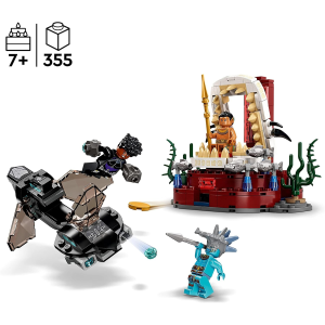 LEGO 76213 MARVEL BLACK PANTHER WAKANDA FOREVER KING NAMOR'S THRONE ROOM