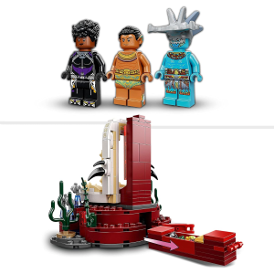 LEGO 76213 MARVEL BLACK PANTHER WAKANDA FOREVER KING NAMOR'S THRONE ROOM