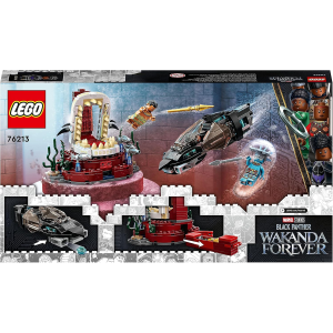 LEGO 76213 MARVEL BLACK PANTHER WAKANDA FOREVER KING NAMOR'S THRONE ROOM