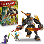LEGO 71854 NINJAGO Mech della Missione di Cole e Drago Zane - Giocattolo Ninja con Action Figure, 3 Minifigure e Spade - 7 ANNI+