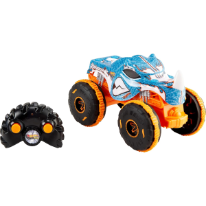 HOT WHEELS JBK11 MONSTER TRUCKS, Rhinomite R/C, camion radiocomandato in scala 1:24 