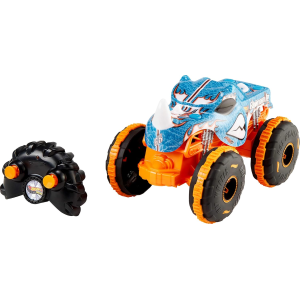 HOT WHEELS JBK11 MONSTER TRUCKS, Rhinomite R/C, camion radiocomandato in scala 1:24 