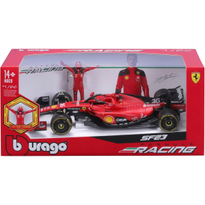 BURAGO Ferrari SF-23 Charles Leclerc #16 2023 - Modellino Realistico Auto in Scala 1:24 - 18-26809