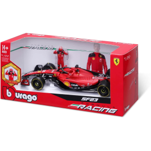 BURAGO Ferrari SF-23 Charles Leclerc #16 2023 - Modellino Realistico Auto in Scala 1:24 - 18-26809