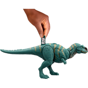 MATTEL HTK76 JURASSIC WORLD CHAOS THEORY,  Teoria del Caos Netflix - Majungasauro Ruggito Selvaggio - 4 ANNI+