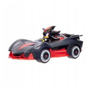 JAKKS 42825 SONIC Personaggio di Shadow con AUTO DARK REAPER, A RETROCARICA - 3 ANNI+