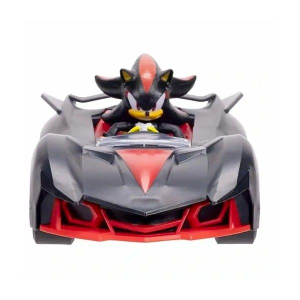 JAKKS 42825 SONIC Personaggio di Shadow con AUTO DARK REAPER, A RETROCARICA - 3 ANNI+