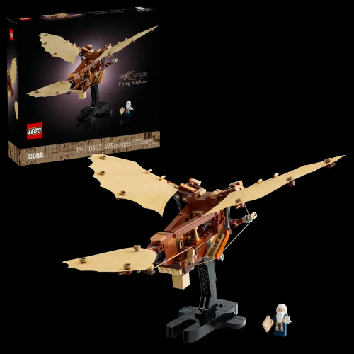 LEGO 10363 ICONS Macchina volante di Leonardo da Vinci
