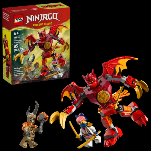 LEGO 71851 NINJAGO Battle Pack Mech Drago di Kai