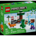 LEGO 21583 MINECRAFT Avventura di Steve nella taiga