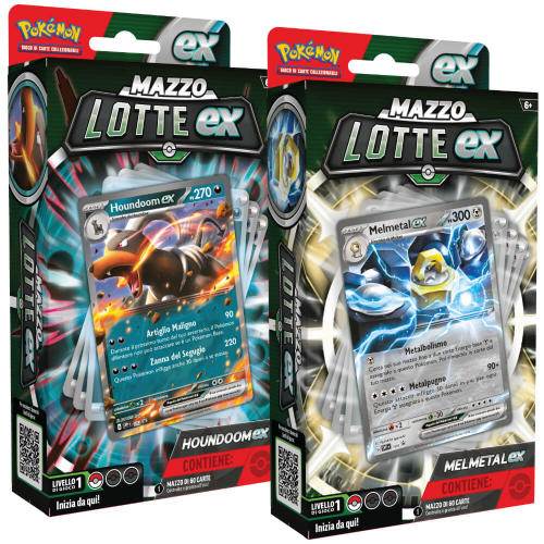 POKEMON ART.290-60300 CARTE DA GIOCO POKEMON MAZZO LOTTE DELUXE QUAQUAVAL-EX